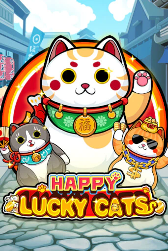 Демо игра Happy Lucky Cats на сайте игровых автоматов JoyCasino