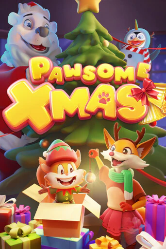 Демо игра Pawsome Xmas на сайте игровых автоматов JoyCasino