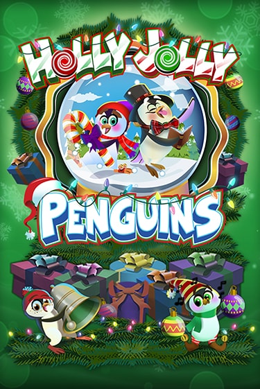 Демо игра Holly Jolly Penguins на сайте игровых автоматов JoyCasino